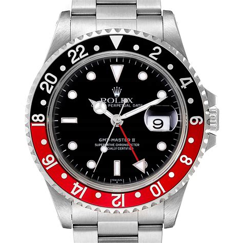 Rolex black and red bezel